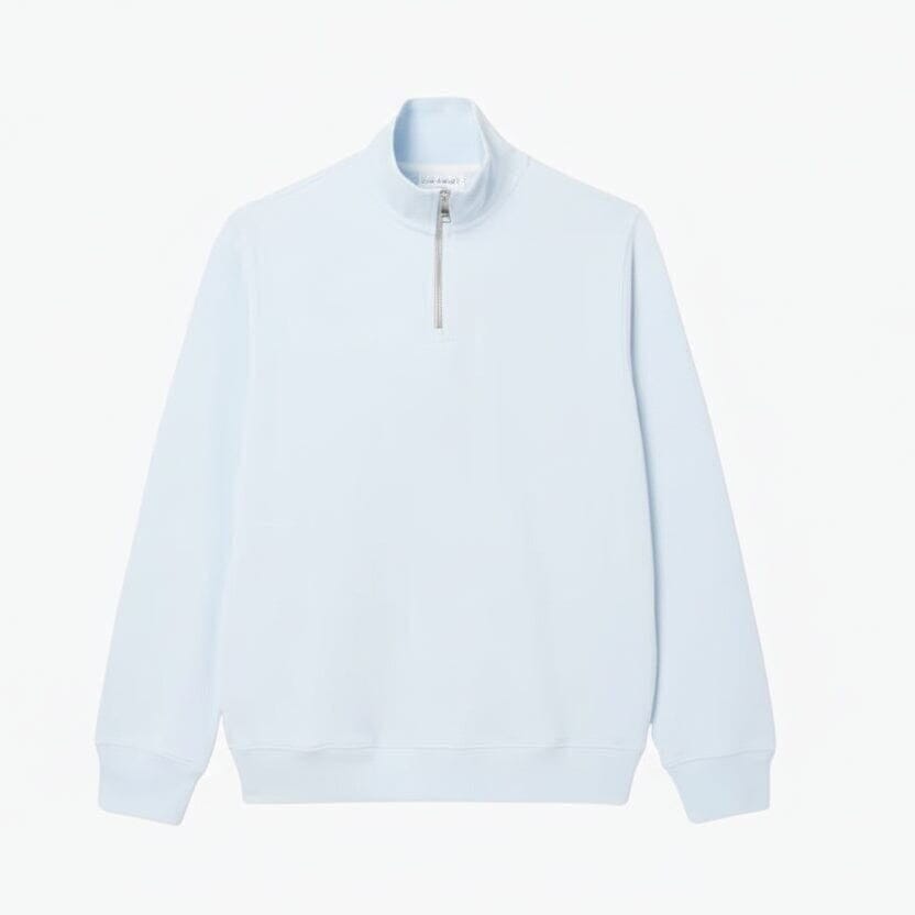 Sweatshirt Mit Reißverschluss Und Hohem Kragen Vandhlr Hellblau S 