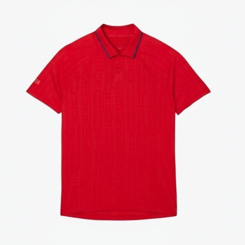 Tennis Court Poloshirt Vandhlr Rot S 