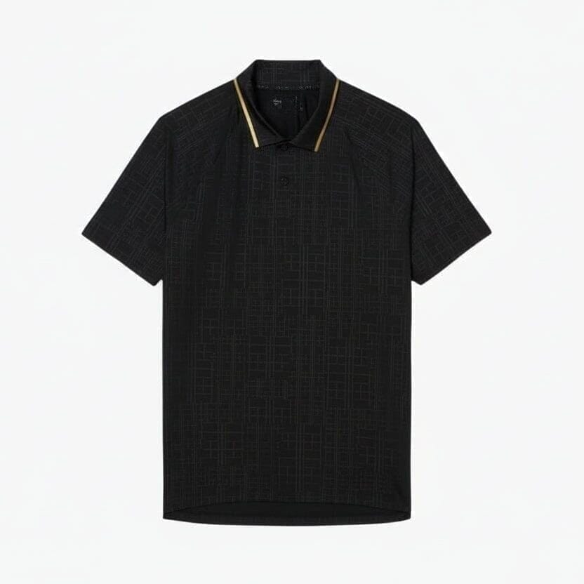 Tennis Court Poloshirt Vandhlr Schwarz S 