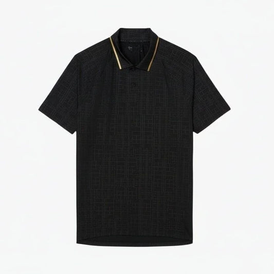 Tennis Court Poloshirt Vandhlr Schwarz S 