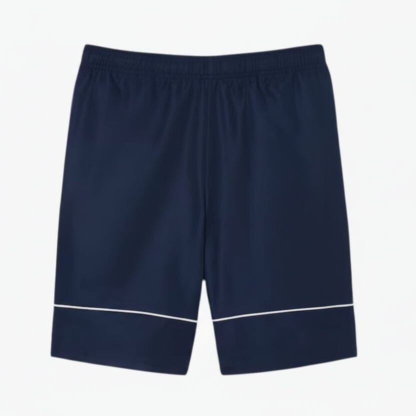 Tennis-Shorts Aus Bedrucktem Diamant-Taft Vandhlr Marineblau S 