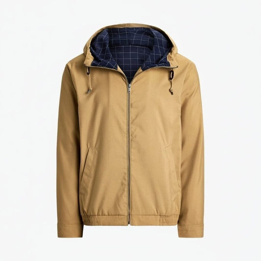 Twill Kapuzenjacke Vandhlr Kamel S 
