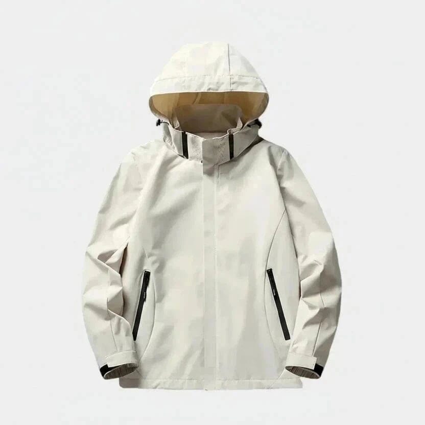 UA Wasserdichte Sportjacke Vandhlr Weiß S 