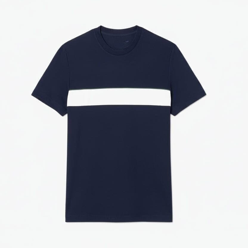 Ultra Dry Tennis T-SHIRT Mit Print Vandhlr Marineblau / Weiß S 