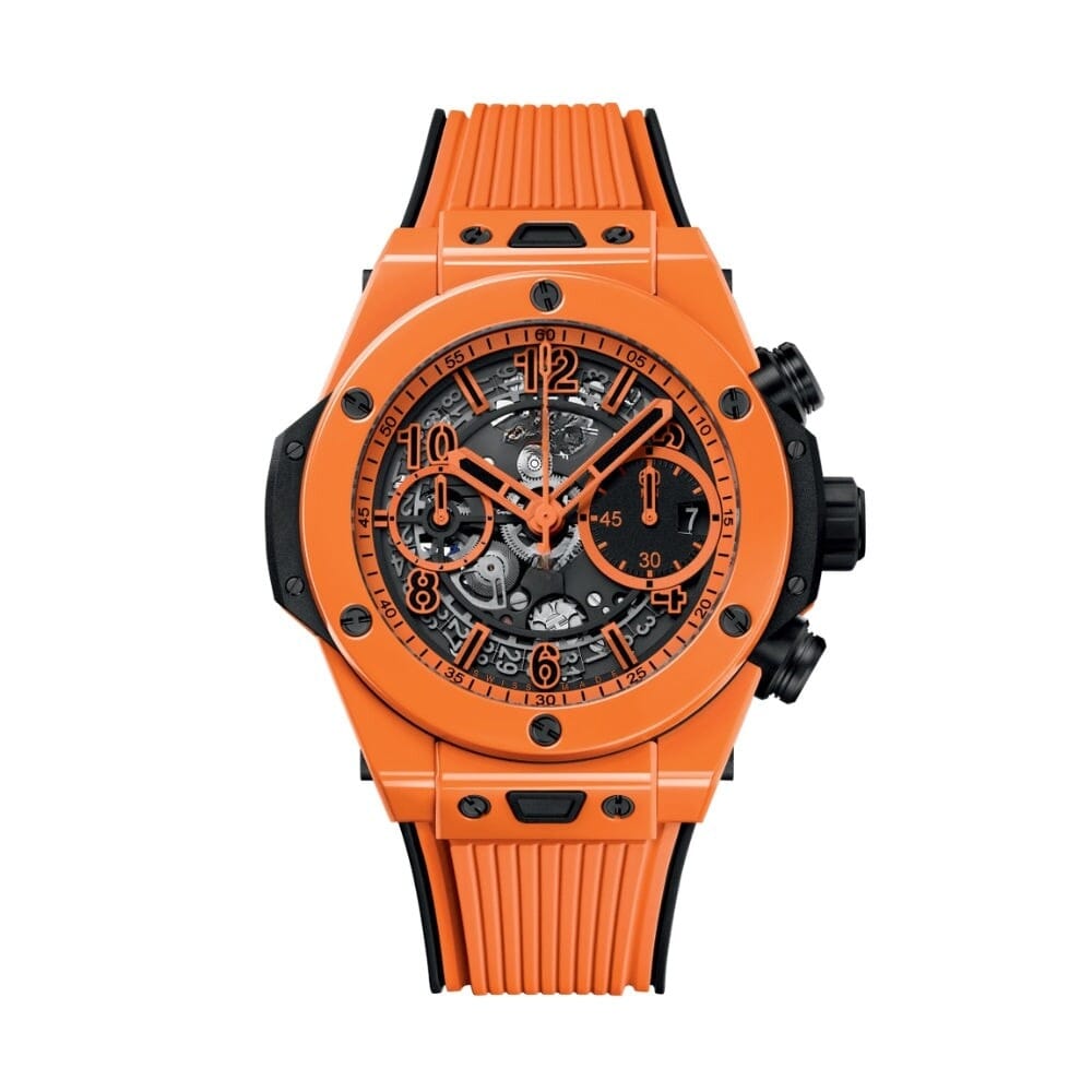 Unico Orange Keramik 42mm Herrenuhr Vandhlr 