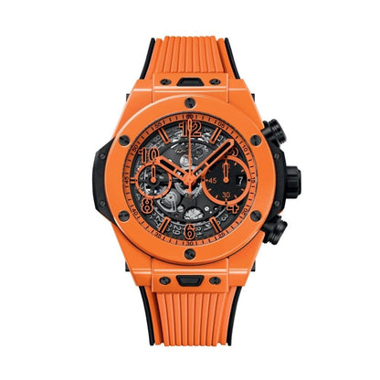 Unico Orange Keramik 42mm Herrenuhr Vandhlr 
