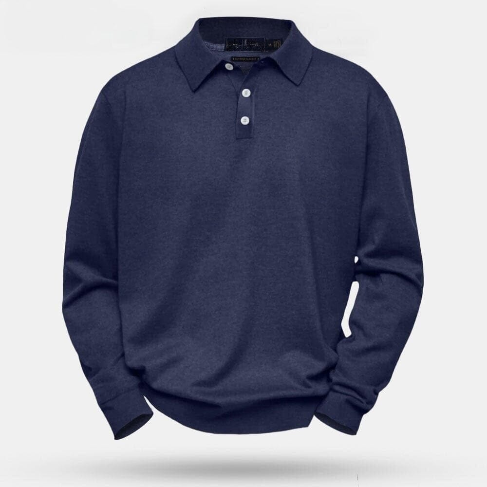 Victor Zopfmuster Wollpullover Vandhlr Marineblau S 