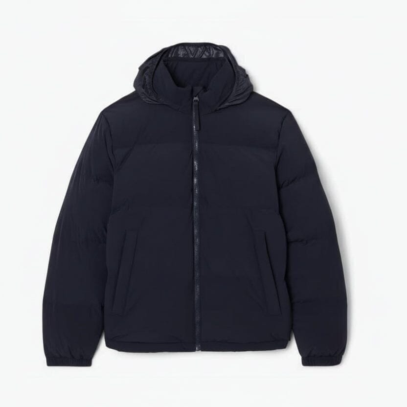 Wasserabweisende Daunenjacke Mit Kapuze Vandhlr Blau S 
