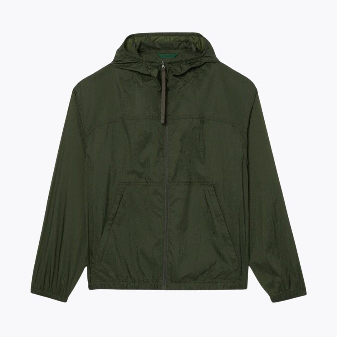 Wasserabweisende Packbare Nylon Jacke Vandhlr Flaschengrün S 