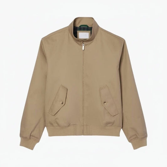 Wasserabweisende Twill Harrington Jacke Vandhlr Beige S 