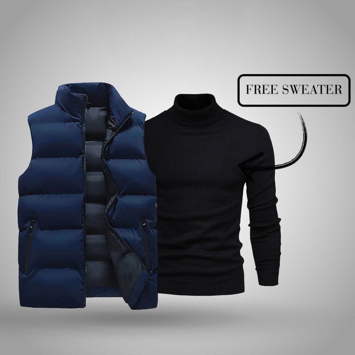 Weste + Gratis Pullover (schlussverkauf) Vandhlr 