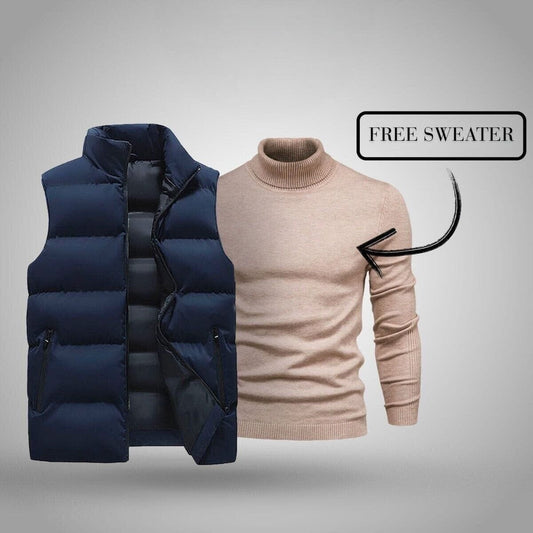 Weste + Gratis Pullover (schlussverkauf) Vandhlr 