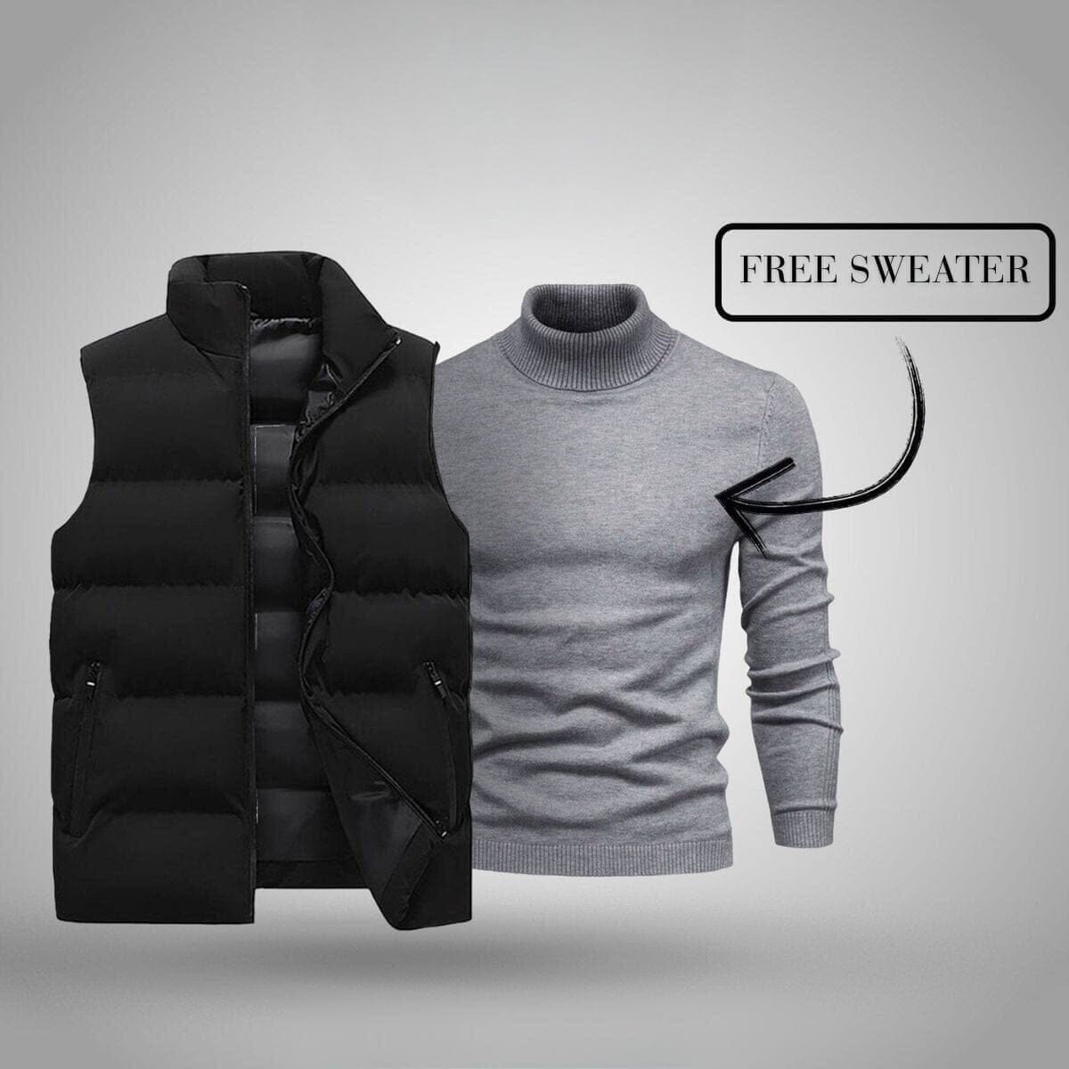 Weste + Gratis Pullover (schlussverkauf) Vandhlr 