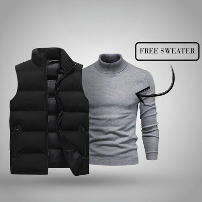 Weste + Gratis Pullover (schlussverkauf) Vandhlr 