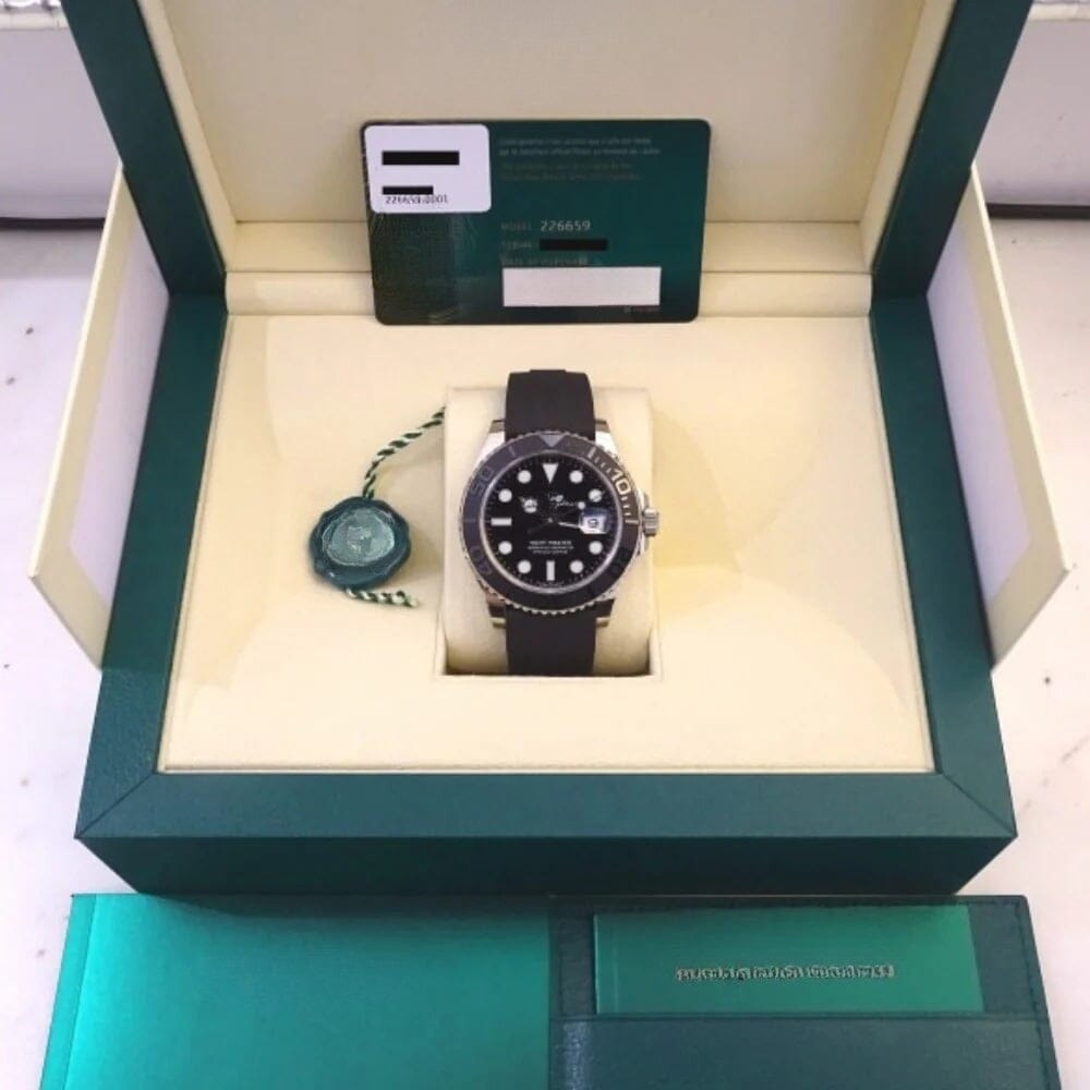 Yacht-Master 226659 Weißgold Herren-Luxusuhr Vandhlr 