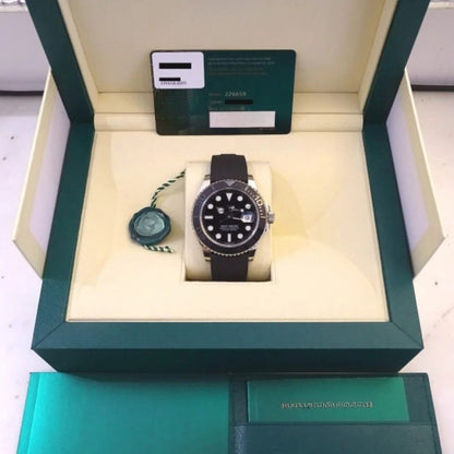 Yacht-Master 226659 Weißgold Herren-Luxusuhr Vandhlr 